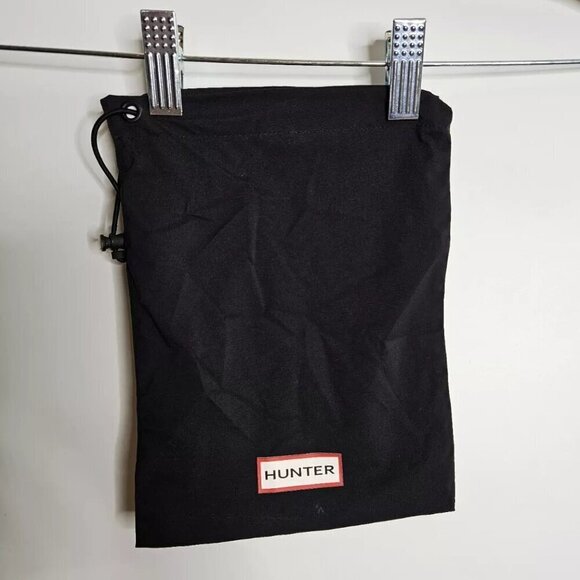 Hunter Dust Bag Storage Black White Red Drawstring Small - Picture 1 of 5